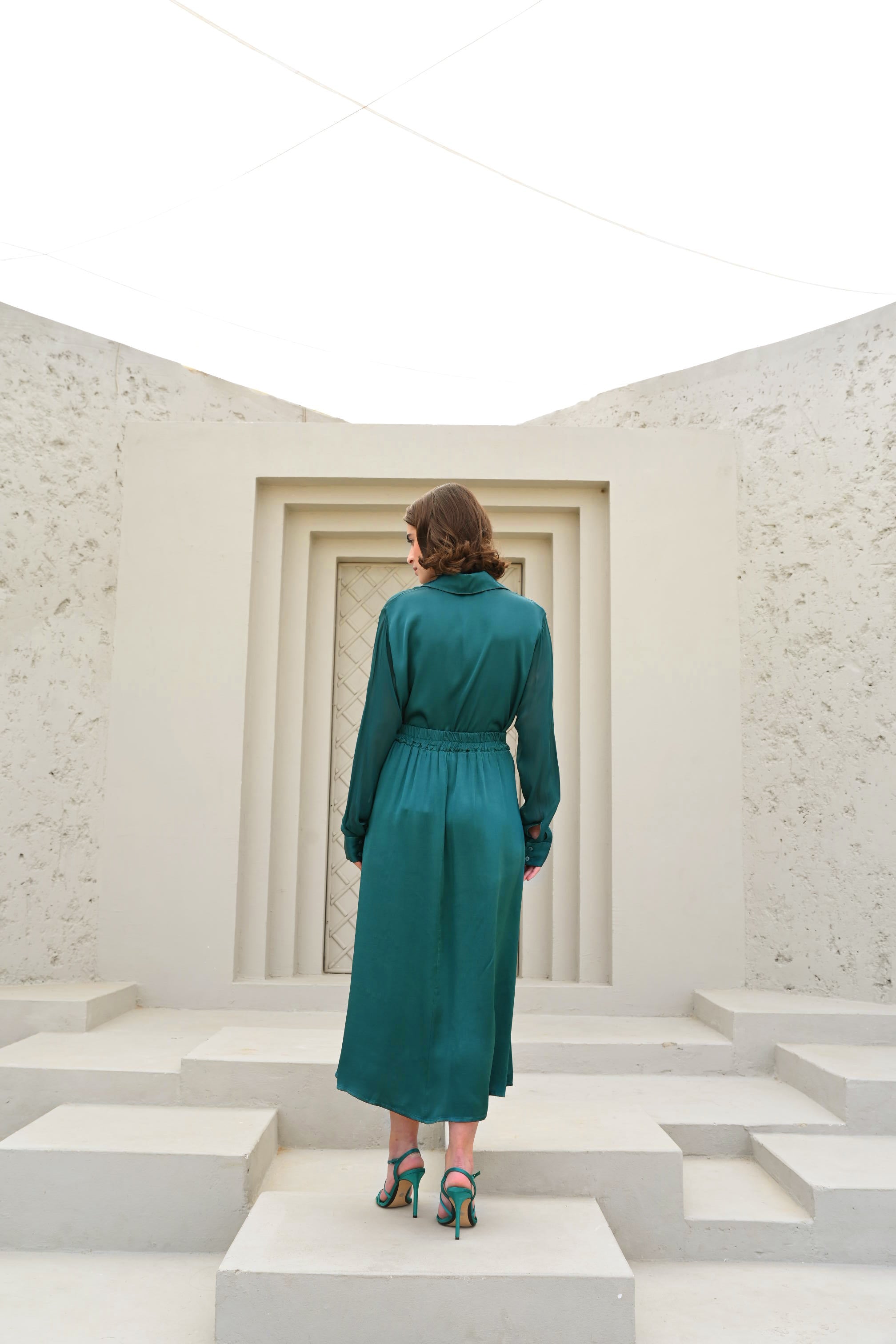 Ada Co-Ord Set Emerald