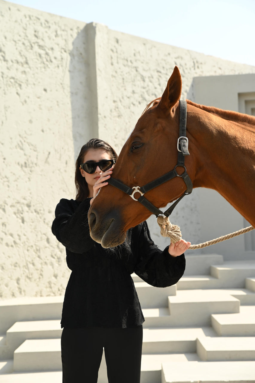 Amelie Co-Ord Set Black