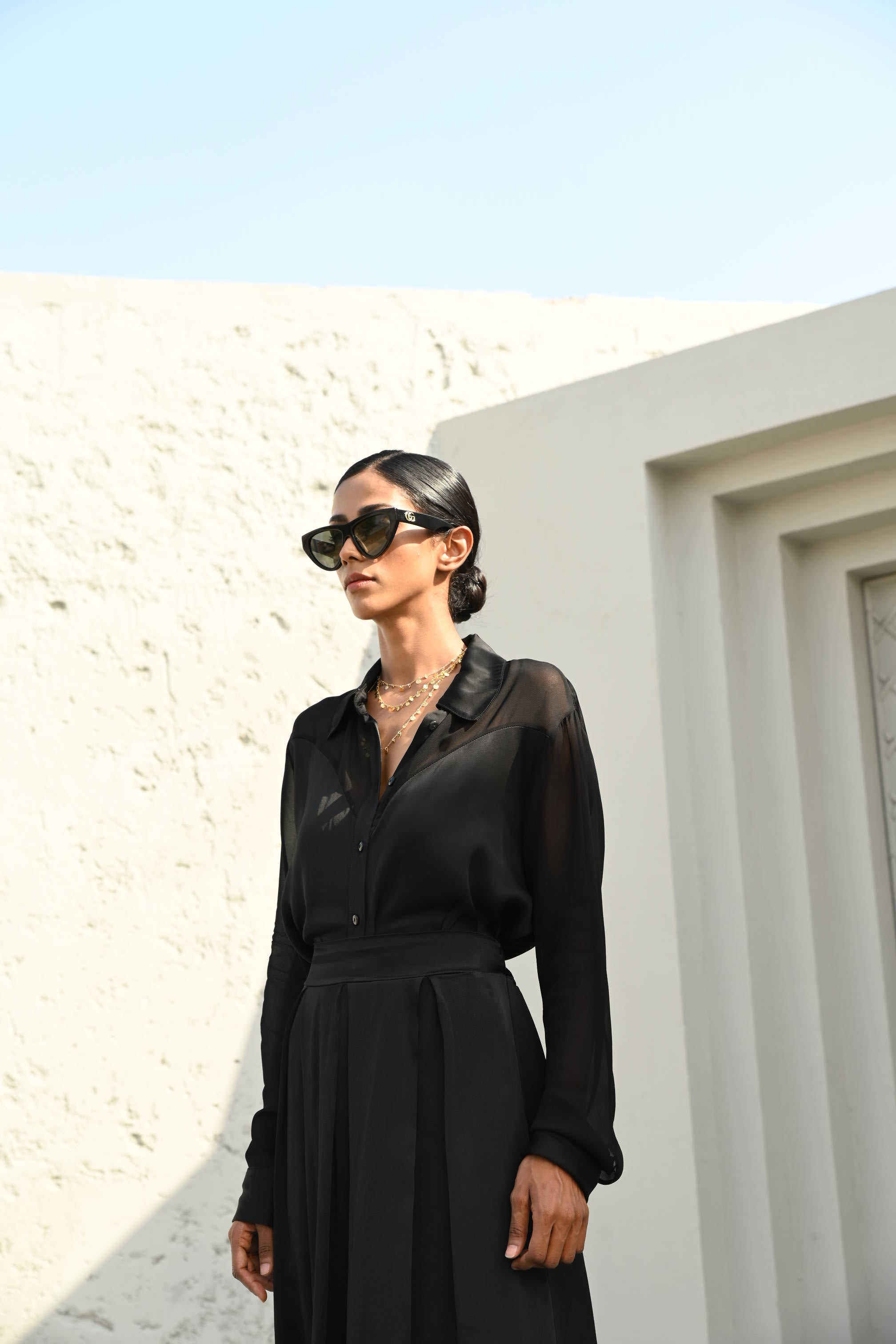 Ada Co-Ord Set Black