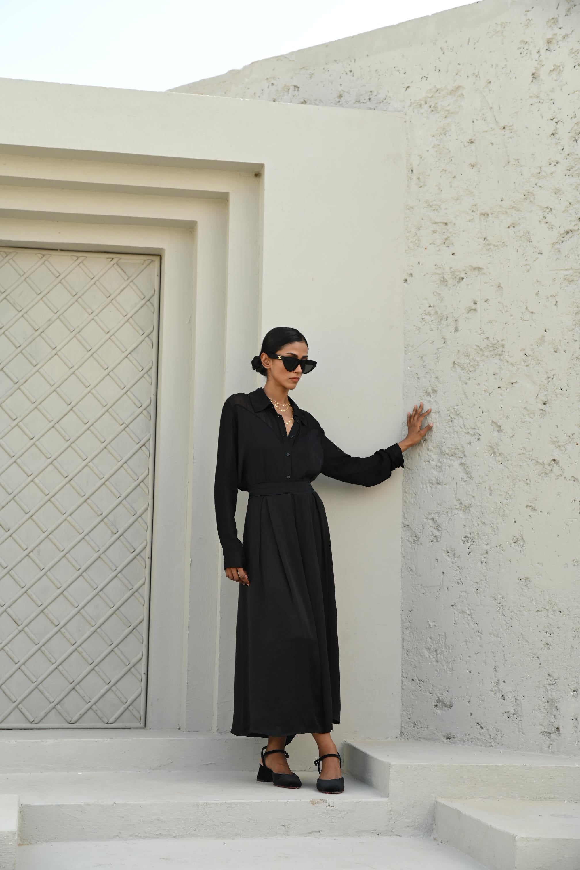 Ada Co-Ord Set Black