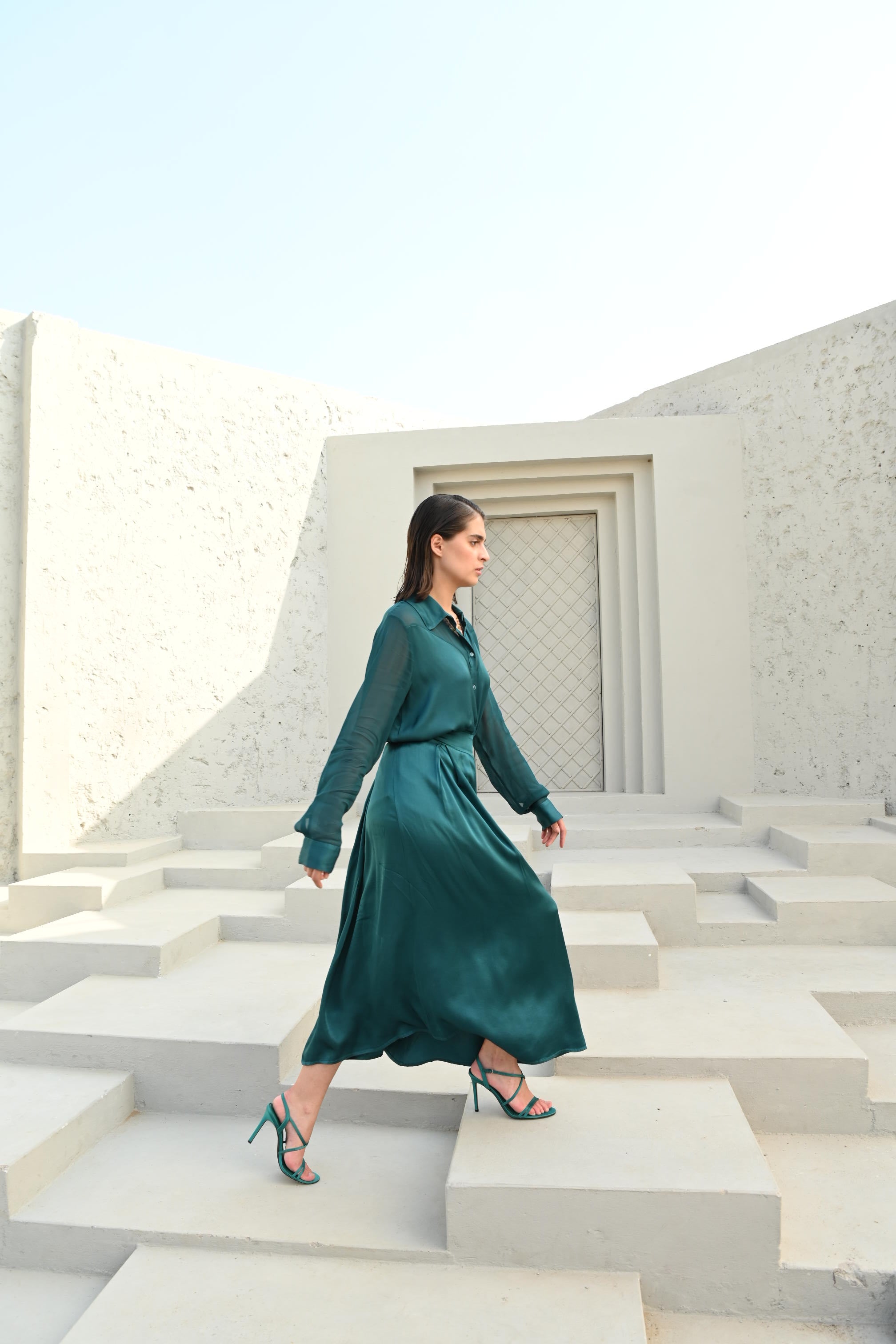 Ada Co-Ord Set Emerald