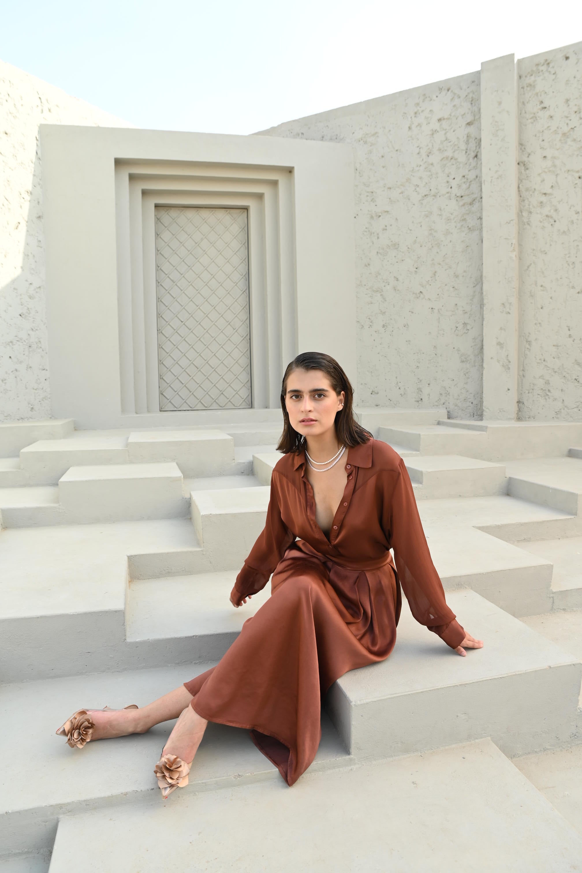 Ada Co-Ord Set Terra Rose