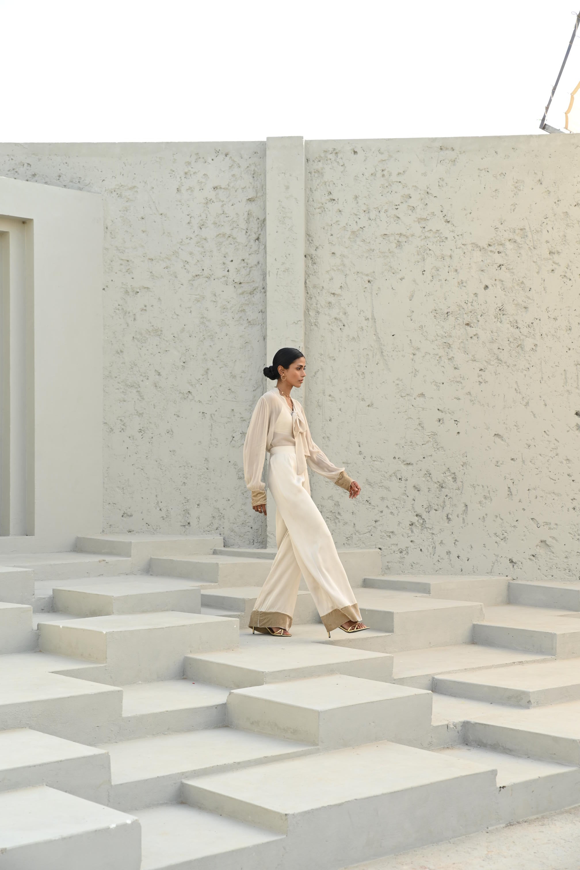 Bare Co-Ord Set Pearl