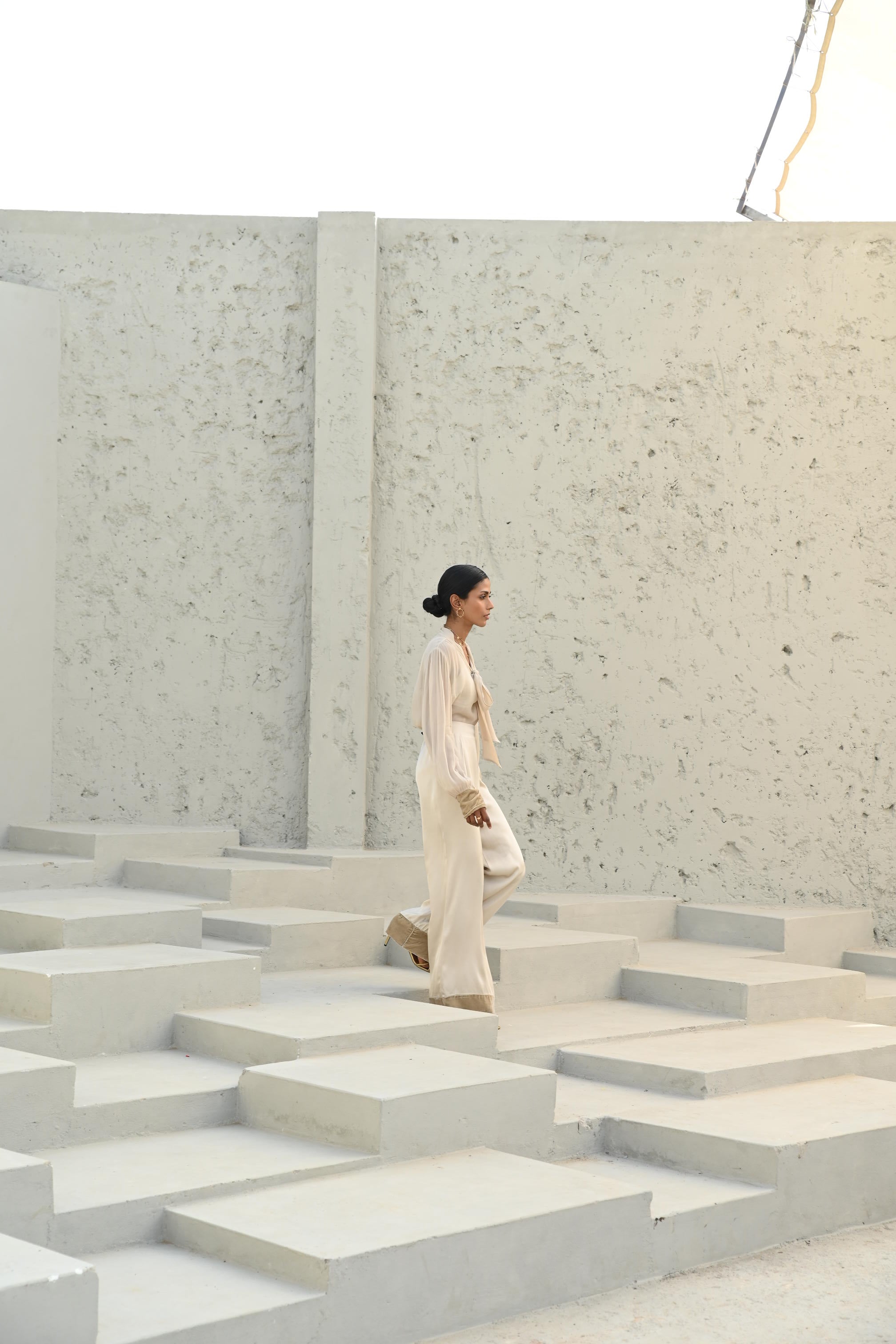 Bare Co-ord Set Bottom Pearl